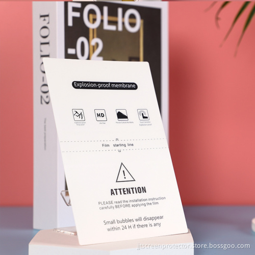 Impact Resistant PET Screen Protector for Mobile Phones